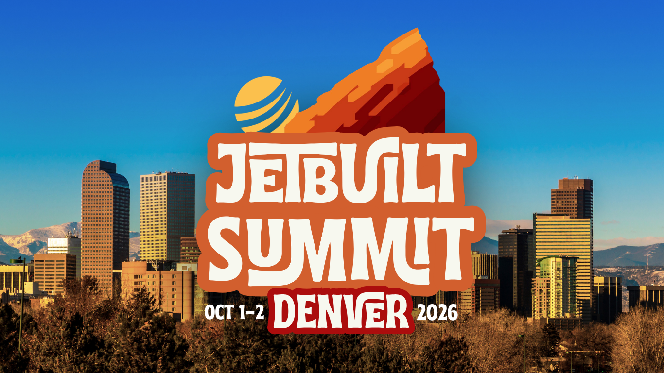 FOR IMMEDIATE RELEASE

Jetbuilt Brings Global User Community to Denver for 7th Annual Summit
Jetbuilt’s two-day event in Denver brings together users from around the world to exchange ideas, refine workflows and help shape the future of the platform

Newport Beach, Calif. (July XX, 2026) – Jetbuilt, the leader in AV project sales and management software, announces its 7th Annual Global User Summit, taking place October 1-2, 2026, at the Renaissance Downtown City Center Hotel in Denver, Colorado. The two-day event unites Jetbuilt users for education, collaboration and networking while providing an opportunity for attendees to share ideas that directly influence the future development of the Jetbuilt platform.

The Global User Summit has become a signature event for the Jetbuilt community, offering an environment where audiovisual professionals can exchange real-world workflows, solve common challenges and learn from one another. Attendees will participate in interactive discussions with key members of the Jetbuilt team, including founder Paul Dexter, Tom Peters, Matthew Mickels and others, exploring best practices, platform capabilities and new ways to streamline project workflows.

A unique aspect of the Global User Summit is the collaborative approach to feature development. Many of the features Jetbuilt users rely on every day originated from conversations and feedback shared during previous Summits. At last year's event, one attendee suggested a new feature during a session. The Jetbuilt development team immediately began working on the idea and had it implemented and live before the session had even ended, demonstrating the company's commitment to listening and responding in real time. By bringing together integrators, designers and other industry professionals, the Global User Summit creates an opportunity forJetbuilt's team to listen closely to customer needs. At the same time, attendees gain valuable insights from peers facing similar business and technical challenges.

“We've always believed the best ideas come from listening to the people who use Jetbuilt every day,” said Paul Dexter, founder and chief executive officer of Jetbuilt. “The Global User Summit is designed to bring our community together to share challenges, discover new workflows and help shape the future of the platform. Many of the features our users rely on today began as conversations at previous Summits, and we're excited to continue that tradition in Denver.”

The collaborative environment of the Global User Summit is a key characteristic, giving attendees direct access to the people responsible for Jetbuilt's ongoing development. Previous attendee Herb Suereth, integration sales for STRAY, said those conversations were among the Summit's most valuable experiences.

“I was impressed with the amount of conversation we were able to have with the Jetbuilt team. Knowing that we were interacting with the primary decision-makers provided both valuable insight into intent as well as exhibited the willingness to adapt the product to the client’s needs," said Suereth.

Beyond the educational sessions, the Global User Summit offers opportunities to build relationships with fellow Jetbuilt users from around the world. The informal conversations during meals, networking breaks and the signature evening cocktail reception often lead to new ideas, lasting professional connections and practical solutions that attendees can immediately apply to their businesses.

This year's Global User Summit will be held at the Renaissance Denver Downtown City Center Hotel, located inside the historic former Colorado National Bank building. With attendance growing each year and space limited, interested users are encouraged to register early to secure their place. Registration and additional event information are available at https://jetbuilt.com/summit/.

For more information on Jetbuilt, please visit Jetbuilt.com. Keep up with the latest news from Jetbuilt on Facebook, Twitter and YouTube.

###

About Jetbuilt
Jetbuilt is an international, industry-leading, web-based project software for AV, IT, Security and Structured Cabling professionals. The California company was founded by veteran AV integrator and award-winning web designer Paul Dexter to create time-efficient and professional proposals. Compatible on PC, Mac and mobile, Jetbuilt builds projects efficiently with an integrated product database, dealer pricing integration, team collaboration, file sharing and more.

Press Contacts:
Morgan Lawrence, APR, Director of Communications
THE rAVe Agency
Mobile: (419) 631-8052
Email: morgan@theraveagency.com
www.theraveagency.com

